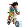 Dragonball Snap Collection Figurine Son Goku Riding Bike Ichibansho