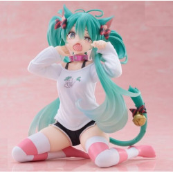 Hatsune Miku Desktop Cute - Figurine Miku Nekomimi T-Shirt Ver.