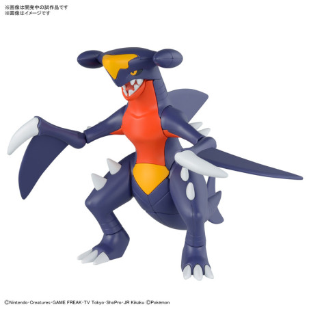 Pokemon Poke-Pla 48 Figurine Carchacrok Maquette / Plastic Model