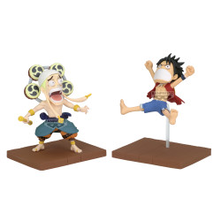 One Piece WCF Log Stories Figurine Luffy et Enel