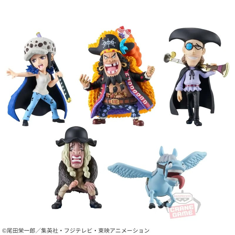 One Piece WCF Trafalgar Law VS Blackbeard Pirates Collection