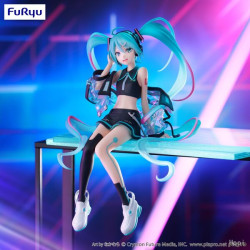 Hatsune Miku Figurine Neon Cyber Ver. (Noodle Stopper)