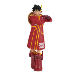One Piece The Shukko Figurine Luffy Egg Head