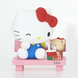 Sanrio Characters Nakayoshi Memories Figurine Hello Kitty x Cinnamoroll