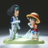 One Piece WCF Log Stories Figurine Luffy et Kuzan