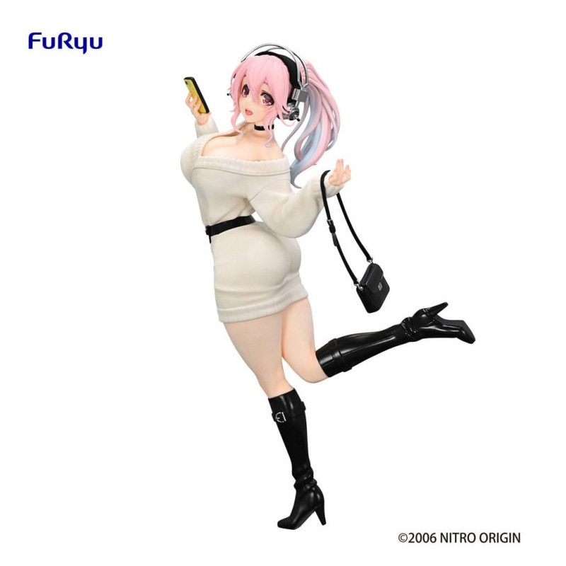 Super Sonico Trio-Try-iT Figurine Winter Memory Ver.