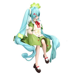 Hatsune Miku Figurine Clover Flower Fairy (Noodle Stopper)