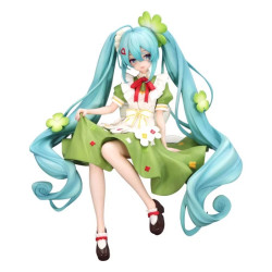 Hatsune Miku Figurine Clover Flower Fairy (Noodle Stopper)