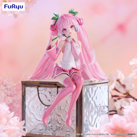 Hatsune Miku Figurine Sakura Miku 2024 Pearl Color Ver. (Noodle Stopper) Hatsune Miku Figurine Sakura Miku 2024 Pearl Color Ver. (Noodle Stopper)