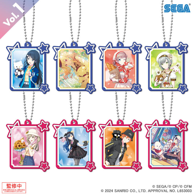 Project Sekai Colorful Stage Feat. Hatsune Miku x Sanrio Rubber Keychain Vol.1