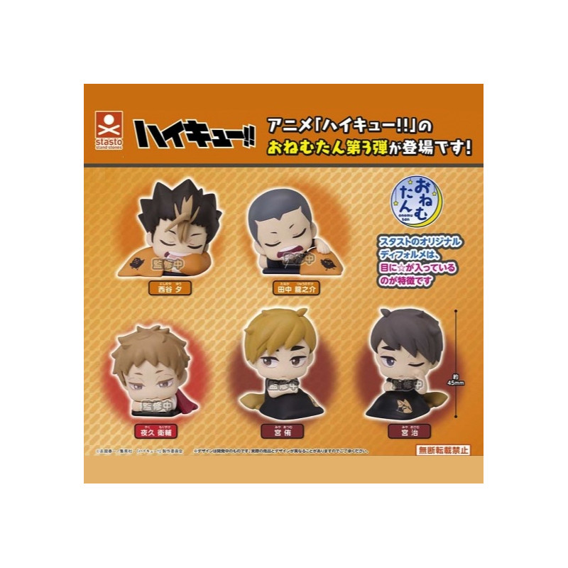 Haikyu !! Onemutan Sleeping Figure Collection Vol.3