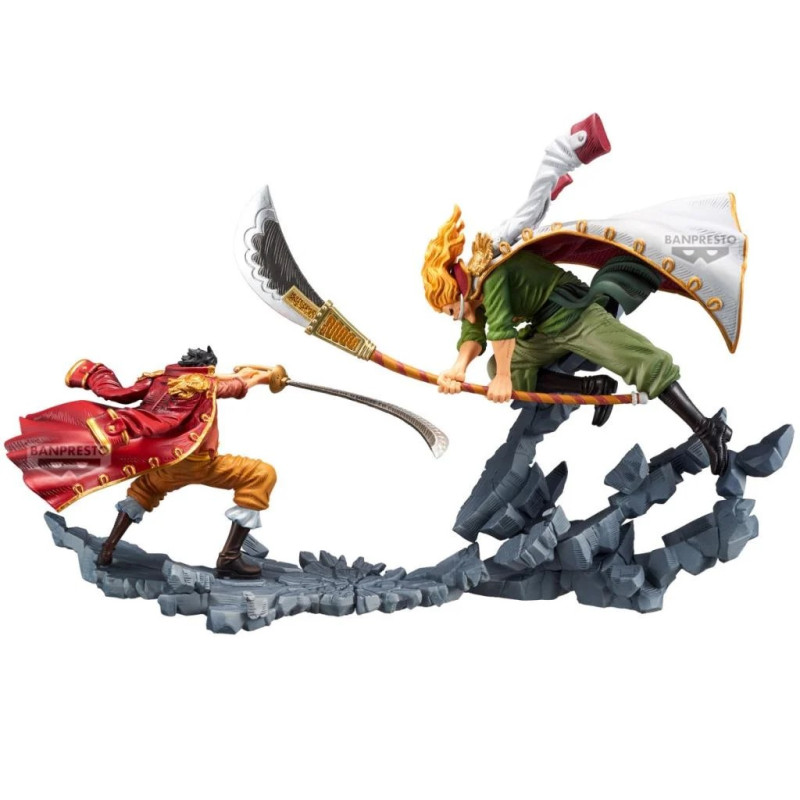 One Piece Manhood Special Figurine Gol D. Roger et Edward Newgate New Color Ver.