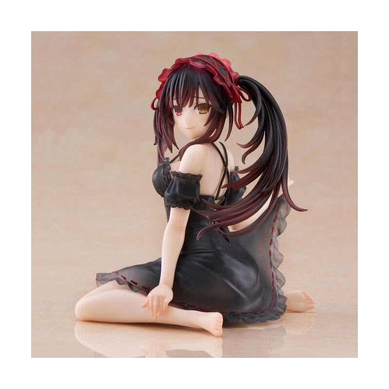 Date A Live V Desktop Cute Figurine Kurumi Tokisaki Nightwear Ver.