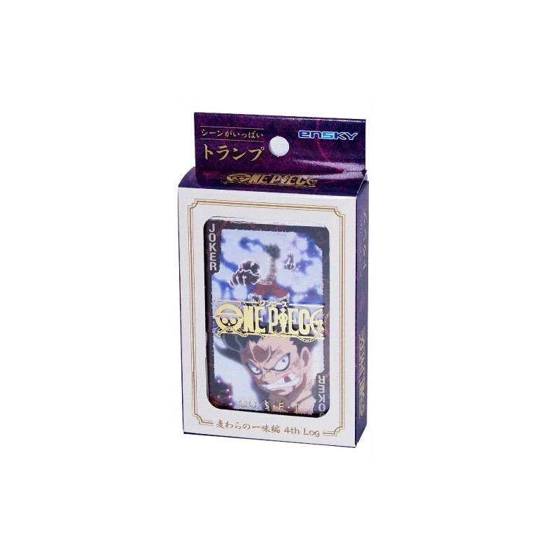 One Piece Straw Hat Pirates 4th Log Edition Playing Cards / Cartes à Jouer