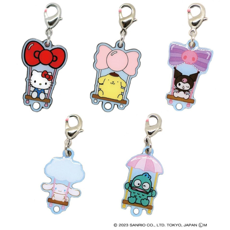 Sanrio Character Flying Chair Keychain Collection