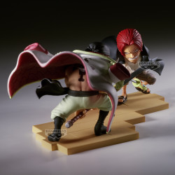 One Piece WCF Log Stories Figurine Edward Newgate Vs Shanks