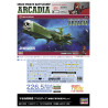 Space Pirate Battle Ship Arcadia Maquette 1/2500 (Galaxy Express 999)