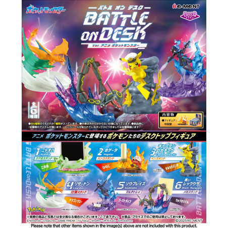 Pokemon DesQ Battle On Desk Ver. Anime Collection