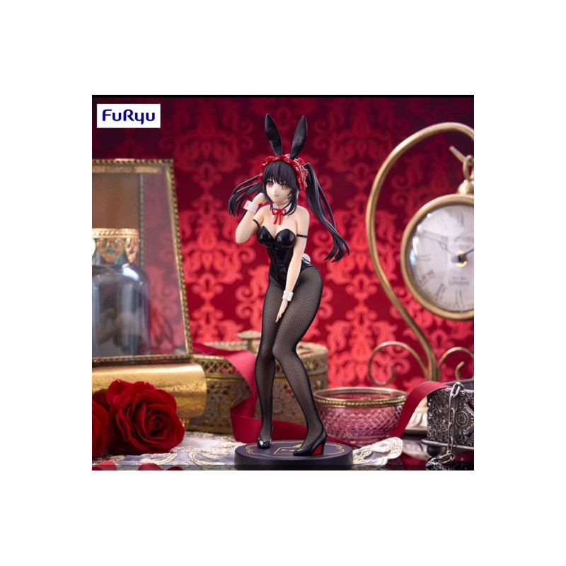 Date A Live BiCute Bunnies Figurine Kurumi Tokisaki Black Ver.