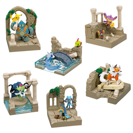 Pokemon Old Castle Ruins Diorama Collection Pokemon Old Castle Ruins Diorama Collection