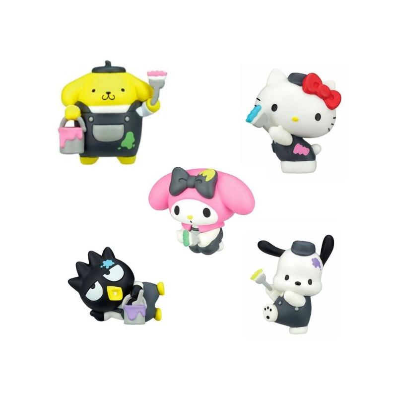 Sanrio Characters Paint Cool Pop Ver. Figure Collection