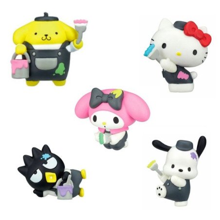 Sanrio Characters Paint Cool Pop Ver. Figure Collection