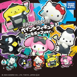 Sanrio Characters Paint Cool Pop Ver. Figure Collection