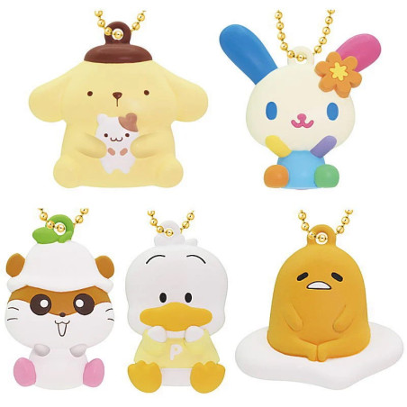 Sanrio Characters Petanko Mascot Team Yellow Collection Sanrio Characters Petanko Mascot Team Yellow Collection