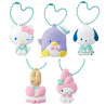 Sanrio Characters Petanko Mascot Team Fancy Collection
