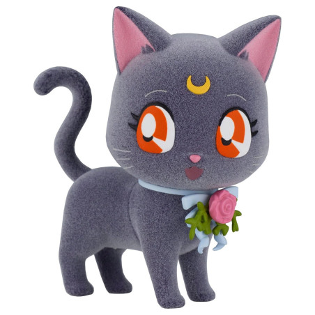 Sailor Moon Fluffy Puffy Dress Up Style Figurine Luna Sailor Moon Fluffy Puffy Dress Up Style Figurine Luna