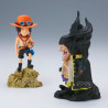 One Piece WCF Log Stories Figurine Portgas D. Ace Vs Marshall D. Teach