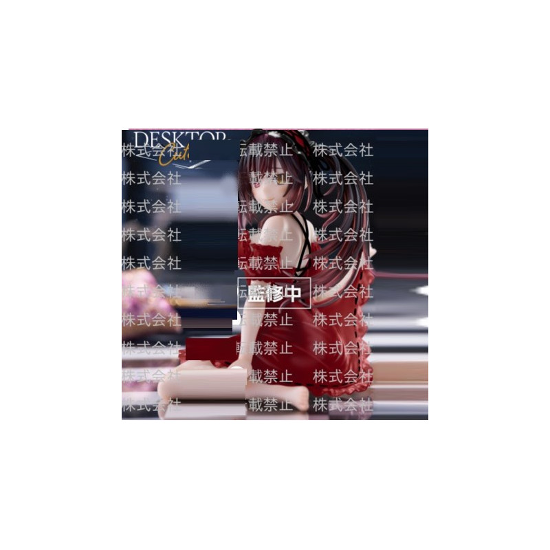 Date A Live V Desktop Cute Figurine Kurumi Tokisaki Nightwear Renewal Ver.