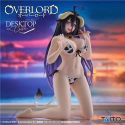 Overlord Desktop Cute Figrurine Albedo Ushigara Mizugi Ver.