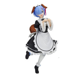 Re Zero Rem Snow Puppy Ver. Precious Figurine