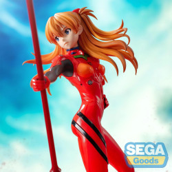 Evangelion Figurine Asuka Langley Spear of Cassius Luminasta