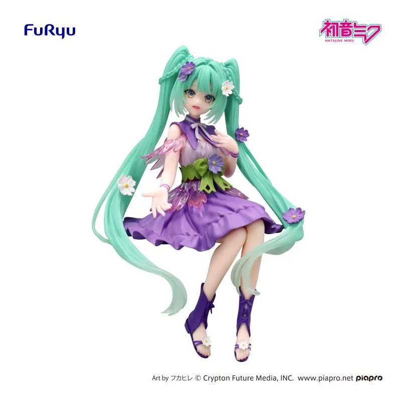 Hatsune Miku Figurine Flower Fairy Cosmos Purple Color Ver. (Noodle Stopper)
