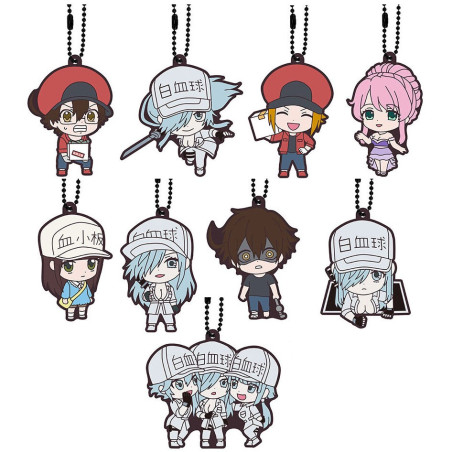 Hataraku Saibo Black Rubber Strap Collection Hataraku Saibo Black Rubber Strap Collection
