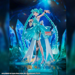 Hatsune Miku Banpresto Evolve Clearluxe EmeraldGem Figurine Hatsune Miku