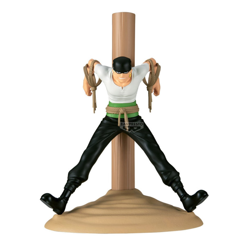 One Piece Figlife! Figurine Pirate Hunter Zoro Support Téléphone