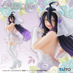 Overlord Coreful Figrurine Albedo Wedding Ver