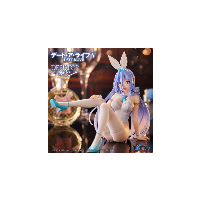 Date A Live V Desktop Cute Figurine Takamiya Mio Bunny Ver.