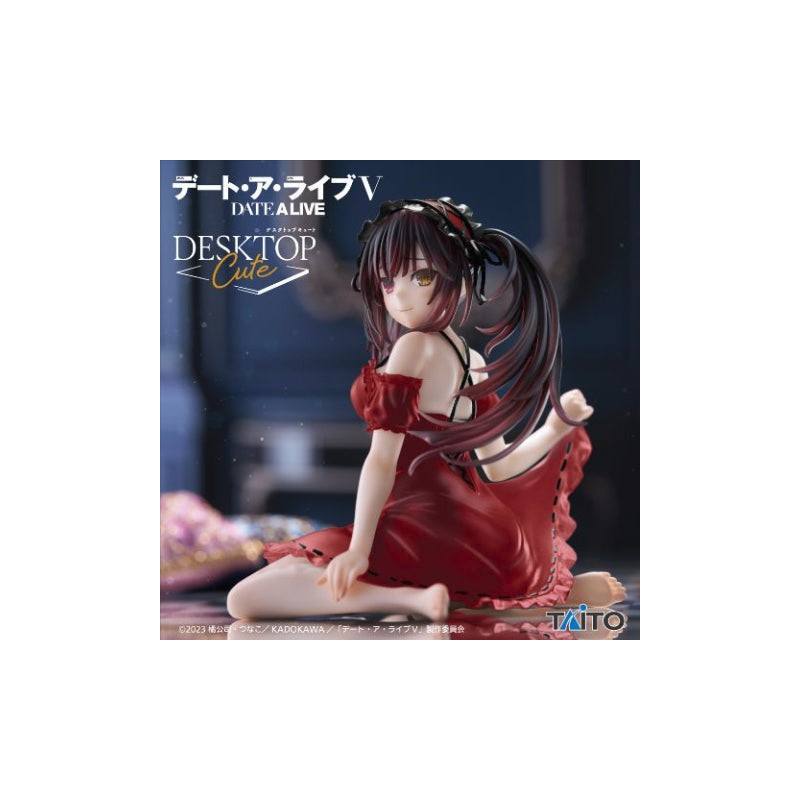 Date A Live V Desktop Cute Figurine Kurumi Tokisaki Nightwear Renewal Ver.