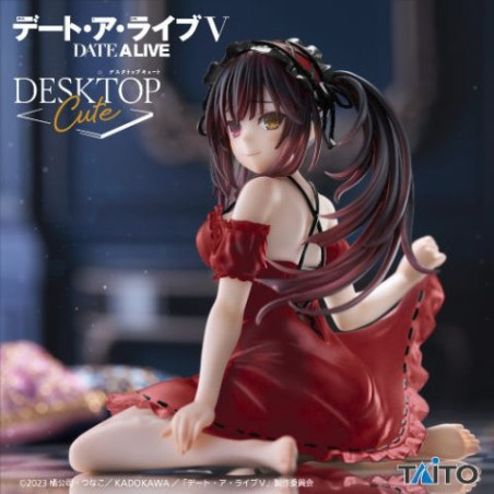 Date A Live V Desktop Cute Figurine Kurumi Tokisaki Nightwear Renewal Ver.