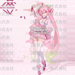 Hatsune Miku AMP+ Figurine Sakura Miku Sakura Dress Ver.