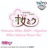 Hatsune Miku AMP+ Figurine Sakura Miku Sakura Dress Ver.