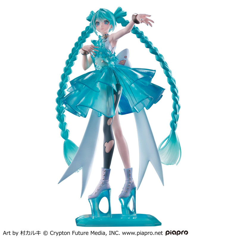Hatsune Miku Banpresto Evolve Clearluxe EmeraldGem Figurine Hatsune Miku