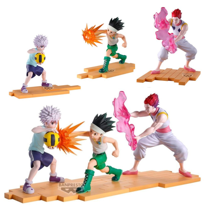 Hunter X Hunter Greed Island Arc - Lot de 3 figurines