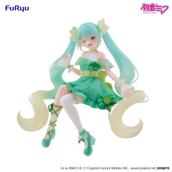 Hatsune Miku Figurine Miku Lime Ver. (Noodle Stopper)