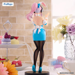 Super Sonico BiCute Bunnies Figurine Sonico Waitress Light Blue Ver.