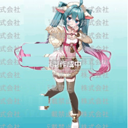 Hatsune Miku Wonderland Figure Figurine Wolf And Seven Little Goats Ver.